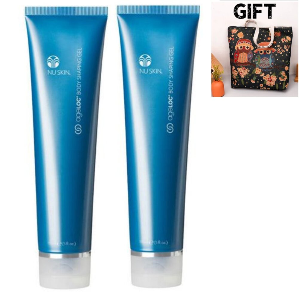 2 of Nu Skin NuSkin ageLOC Body Shaping Gel  + 1 shoulder bag